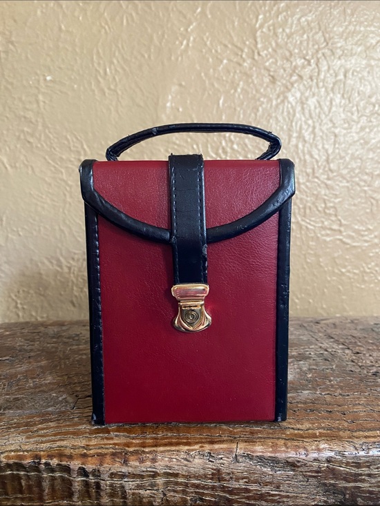 DePalma Other - ♥️Vintage🖤DePalma Leather Travel Jewelry Case
